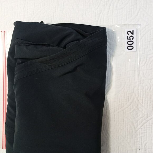 INC International Romper Black Sleeveless Drawstring Waist Button Front Women XL - Picture 13 of 13